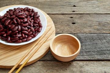 Canned Red Kidney Beans In  Bowl