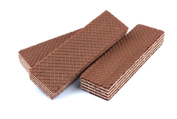 Wafers stick isolated on white background
