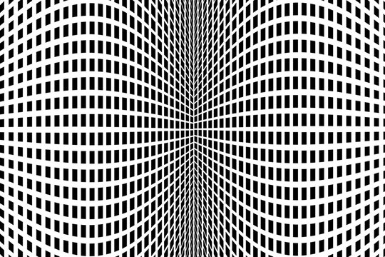 Abstract halftone pattern. Vector halftone background of squares for design banners, posters, business projects, pop art texture, covers. Geometric black and white texture.