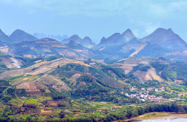 Mountain View in Guilin