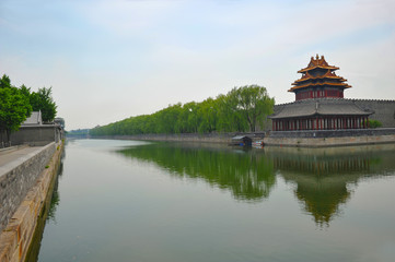 View of the old city in Beijing
