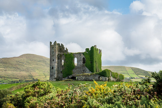 old castle on the hill