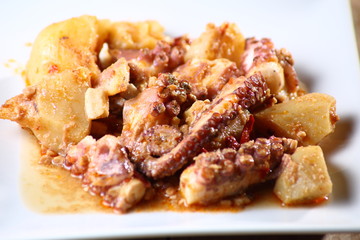 bodegón de comida y bebida