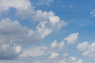 Beautiful clouds in sky
