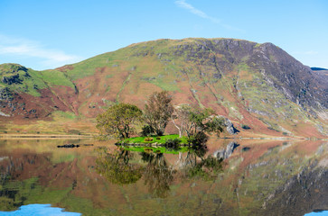 Crummock Water during early autumn