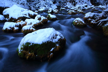 冬の滝