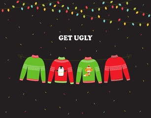 banner for Ugly Sweater Party