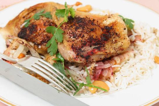 Sumac Chicken And Cashew Rice Meal