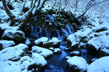 冬の滝