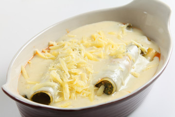 Oven ready cannelloni