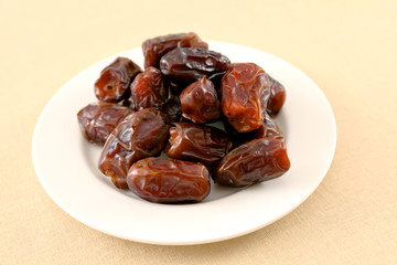 Plate of dates