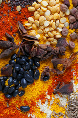 split peas anicea and soy beans