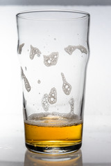 Craft Beer bubbles background texture