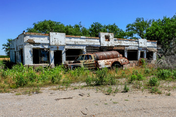 An abandoned place near the Route 66