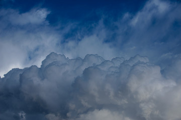 Obraz premium Clouds with blue sky backgrounds