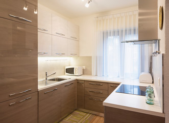 Kitchen in a renovated apartment