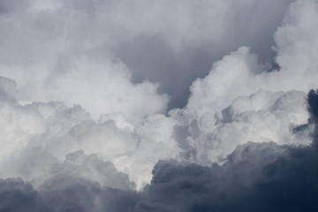 Clouds with blue sky backgrounds