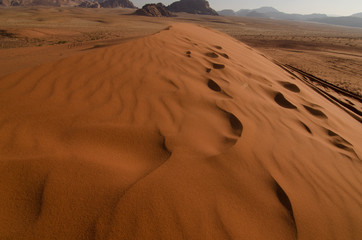 Wüste Wadi Rum, Jordanien