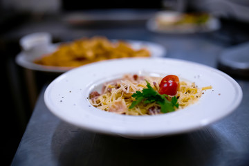 pasta with tomato sauce