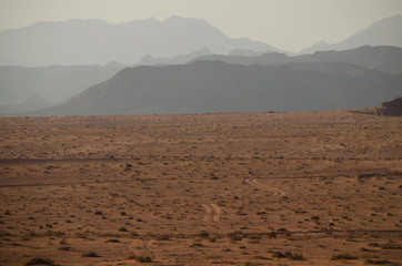 Wüste Wadi Rum, Jordanien