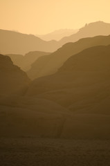 Obraz premium Wüste Wadi Rum, Jordanien