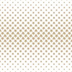 Geometric halftone vector pattern with stars. Usable as border, design element or background.