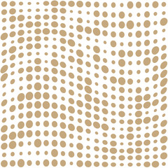 Naklejka premium dot halftone seamless pattern, minimal geometric background print texture