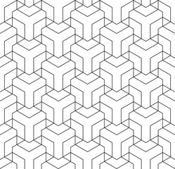 Seamless geometric pattern. Line texture.