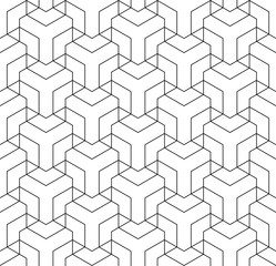 Seamless geometric pattern. Line texture.