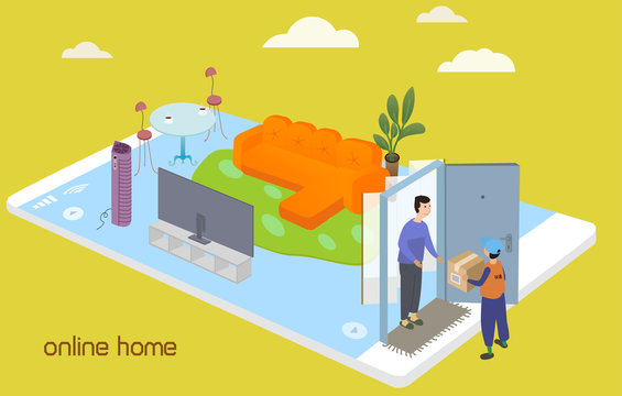 Shopping at home