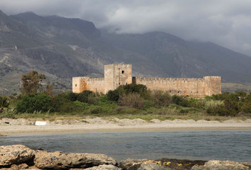 Frangocastello castle south Crete