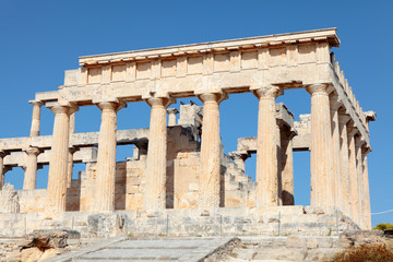 Temple of Aphaia from the path