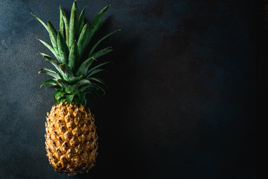 Pineapple exotic fruit from tropical countries