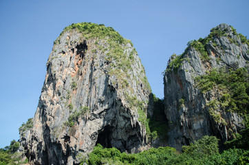 rocks in mountains