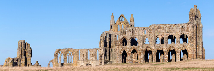 Whitby Abbey panorama