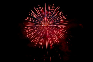 Fototapeta premium Fuochi Artificiali