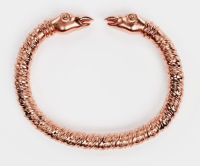 Realistic 3D Render of Viking Bracelet