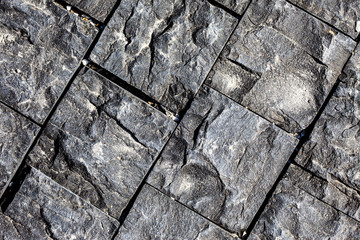 textured surface of a stone
