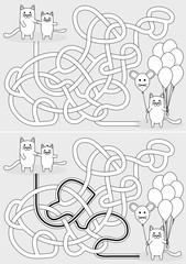 Little cats maze