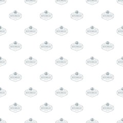 Research biology pattern vector seamless repeat for any web design