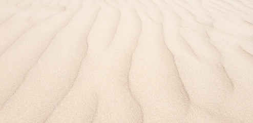 Top view sandy on the beach in Summer background Copy space for your text Shoot photo by smart phone