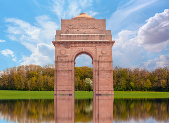 Obraz premium The India Gate in New Delhi, India