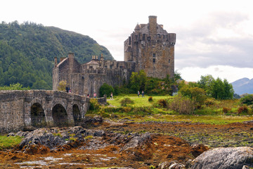 Eilean Donan Castle at Highlands, Scotland, UK