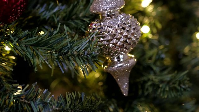 Holiday Christmas Tree in 4K