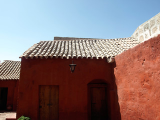 view of the city in Peru
