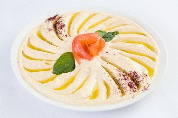 Hummus also called Humus in Mediterranean  Cuisine