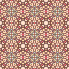 Abstract seamless ornamental  pattern