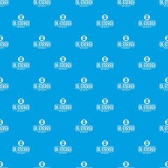 Barrel oil pattern vector seamless blue repeat for any use