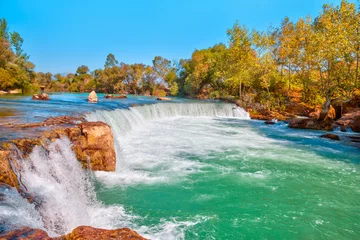 Foto op Plexiglas Manavgat Waterfall - Antalya,Turkey © muratart