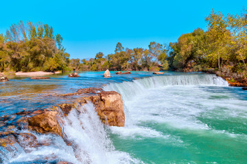 Naklejka premium Manavgat Waterfall - Antalya,Turkey